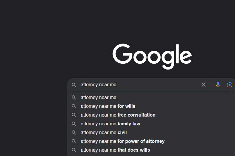 Google Ads for Law Firm Attorneys Lawyers